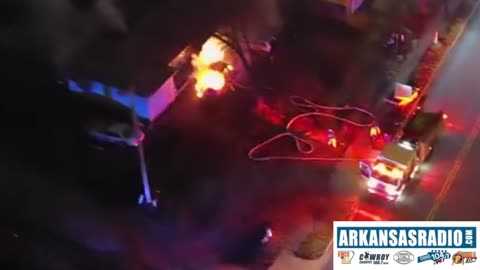 WATCH: Car EXPLODES Into Flames As Arkansas Firefighters Scramble