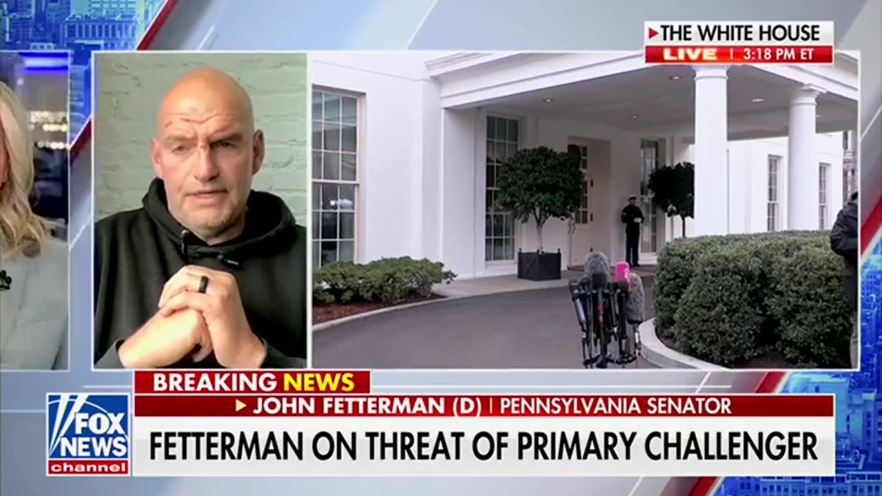 John Fetterman Taunts Left-Wing Party For Primary Threat Over Voting To Open Government