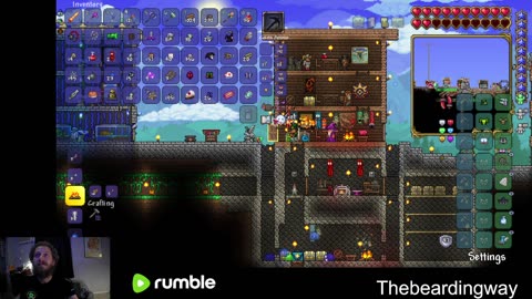 Terraria co-op with Monkeyman