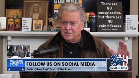 Steve Bannon| “This Is J6 All Over Again Against President Trump And His Programs.”