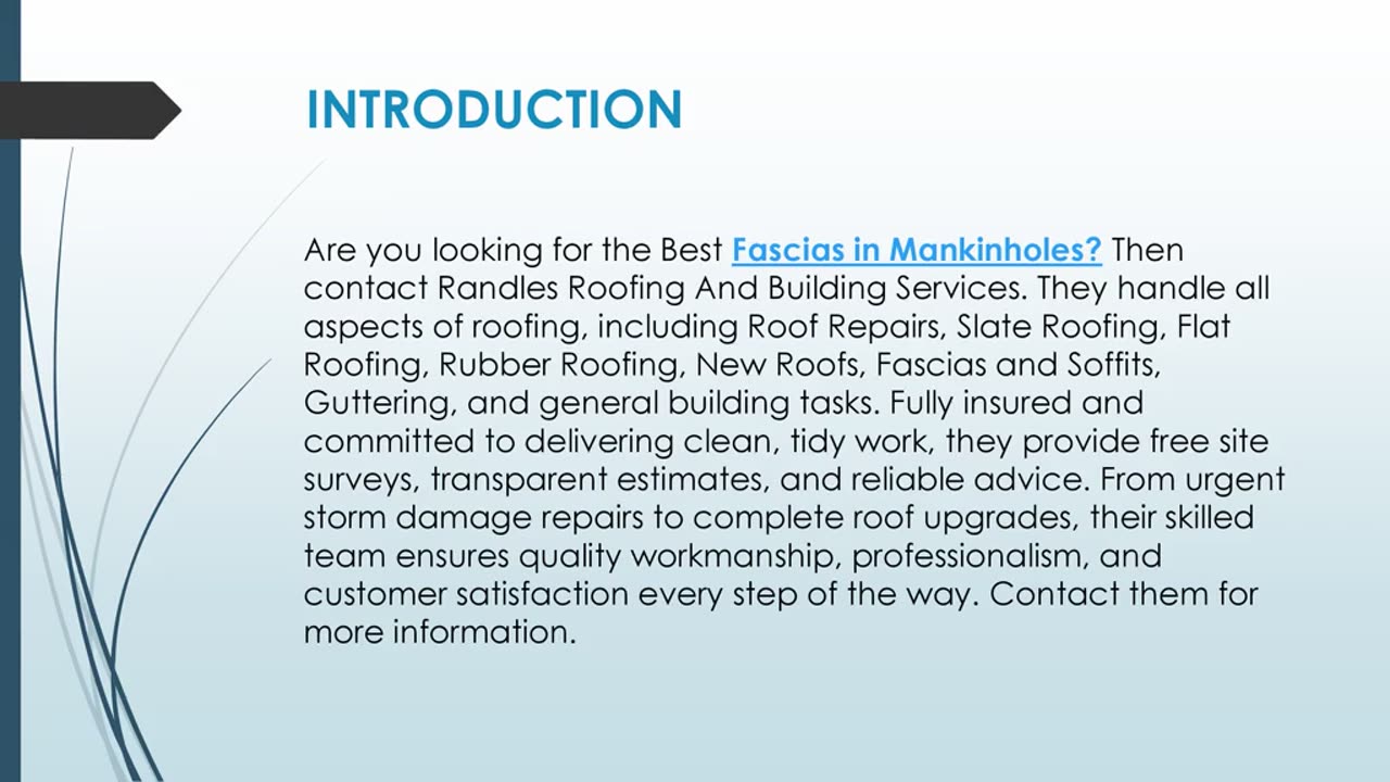 Best Fascias in Mankinholes