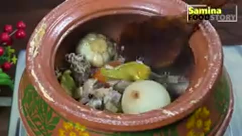 Authentic Peshawari Rosh _ Namkeen Gosht Recipe __ Traditional KPK and Baluchistan