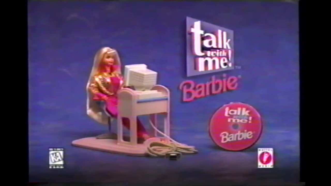 November 29, 1997 - Talk With Me Barbie Commercial