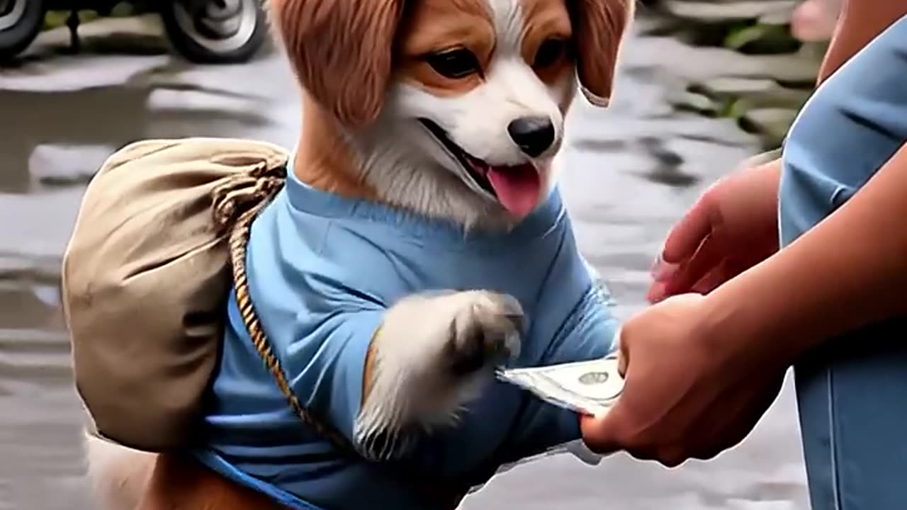 A Small Story of a small dog 😢😭😢 #ai #dog #SadStory #trending