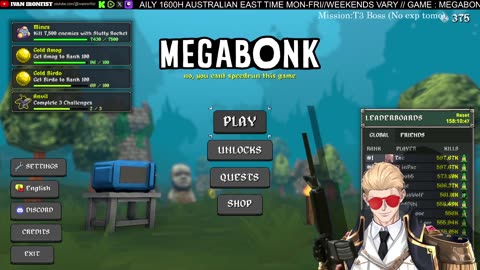 Megabonk | T3 NO EXP TOME CHALLENGE 2 #megabonk #vampiresurvivors