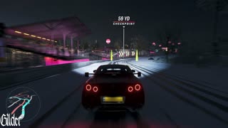 2012 Nissan GT-R Black Edition (Mortimer Gardens Scramble Snow)