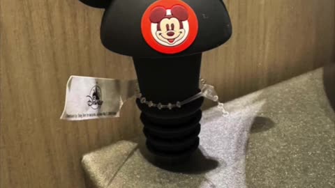 Disney Parks Mickey Mouse Bottle Stopper #shorts