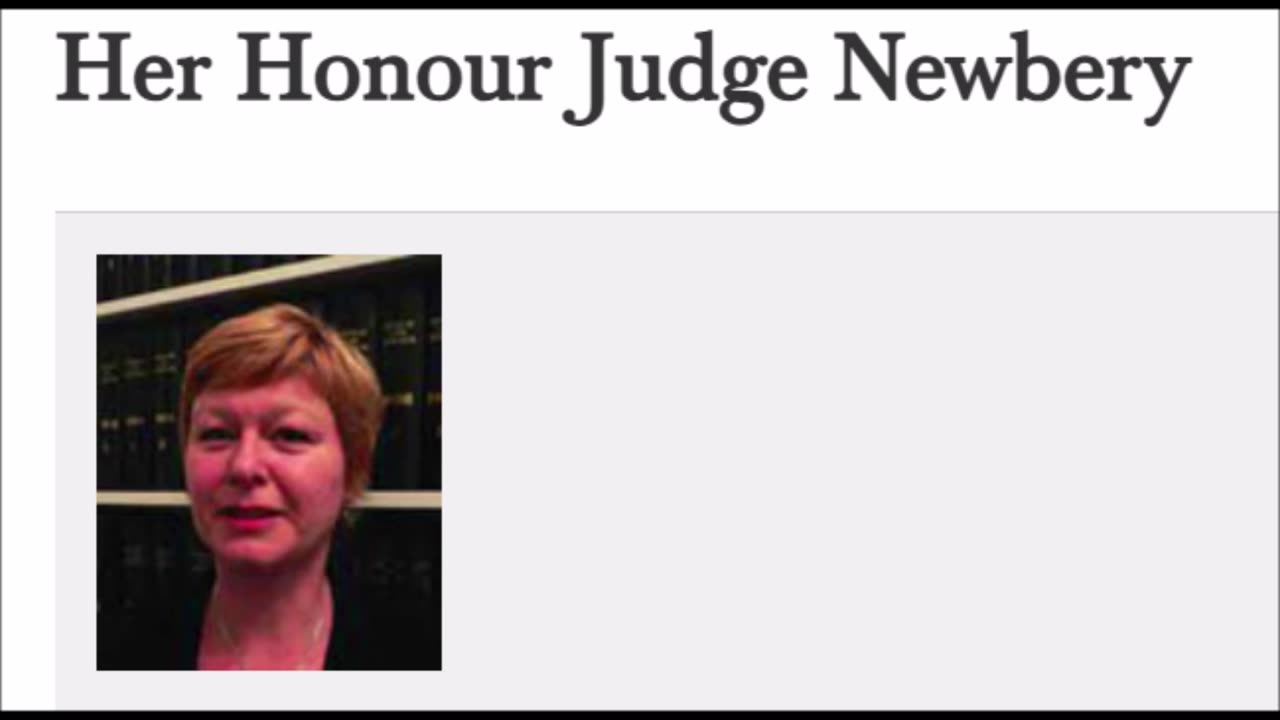 Today's Terrible Judge: Freya Newbery