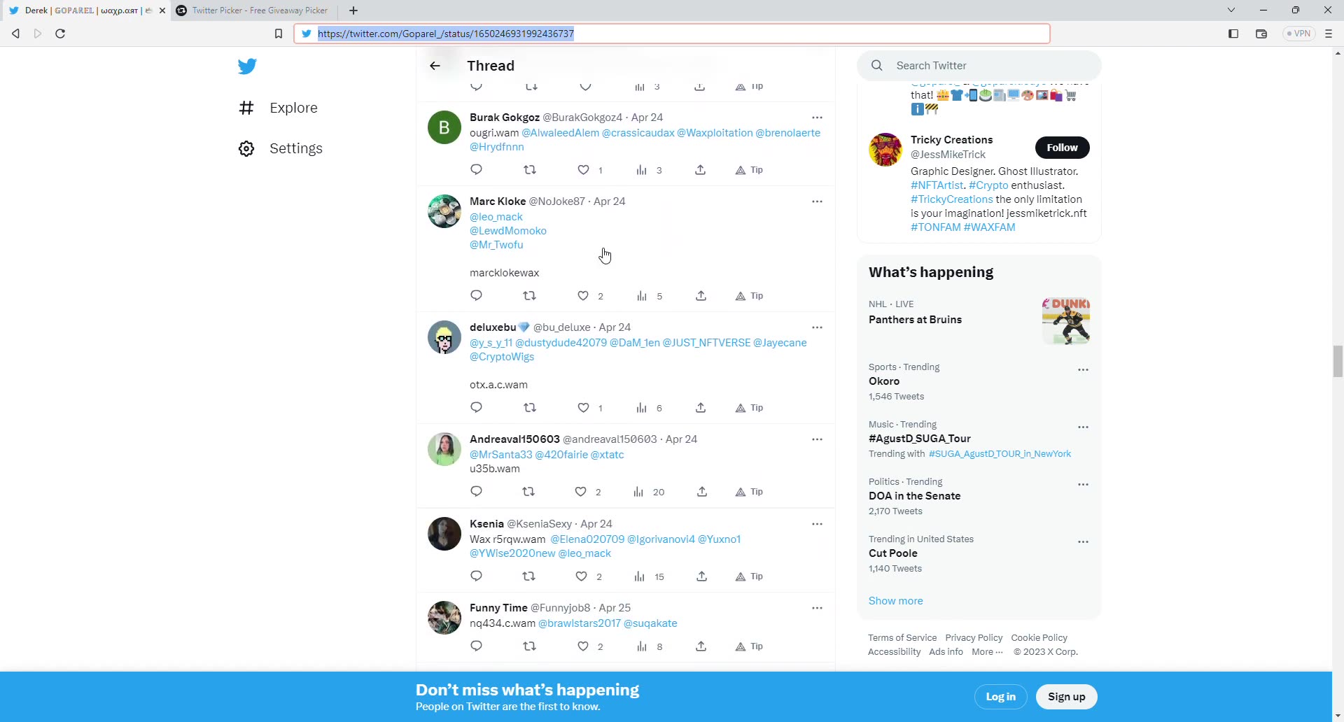 NFT Sticker Pack Giveaway