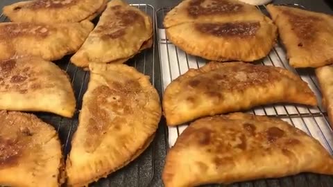 Fried Apple Pies-Old Fashion Apple Turnovers with Canned Apples