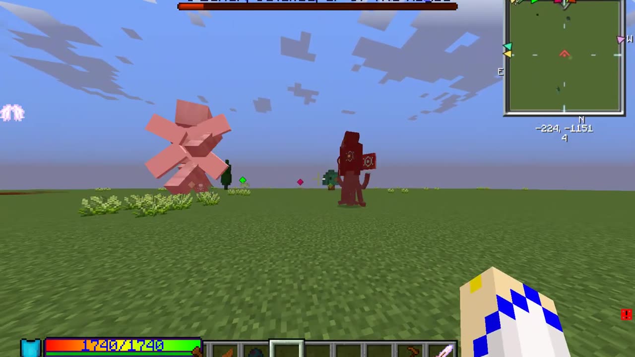 Minecraft Mob Battle Scp-001 vs J'zahar, Gatekeeper Of The Abyss