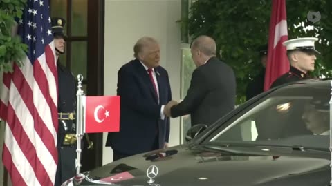 Trump receives Turkey's Erdogan at the White House.