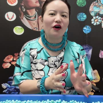 20251024-01 Natural Sterling Turquoise Beads Emerald Light Shadowed