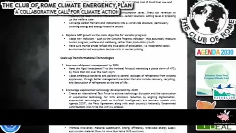 Clube de Roma/Controle Populacional da ONU | Farsa do Aquecimento GLOBAL | AGENDA 2030