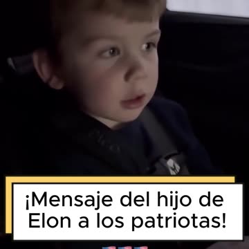 Check out Elon's Son Message to Patriots!