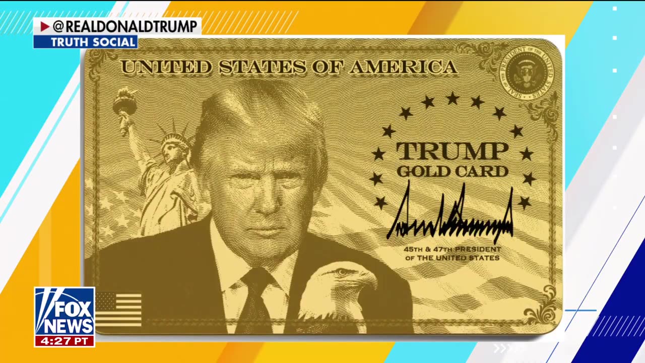 Most rigorous vetting EVER: Trump gold card set for launch