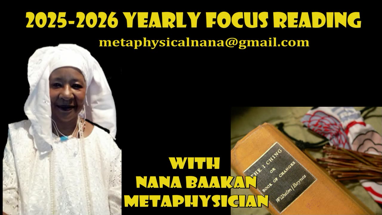 It's time to get your 2025-2026 Yearly Focus Reading | Nana Baakan