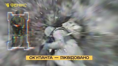 Ukrainian Border Guards Picking Apart Russian Infantry Group