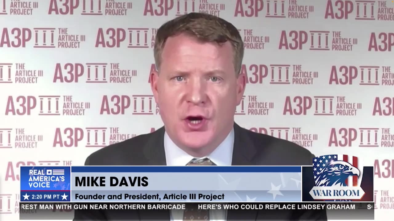 Mike Davis to Steve Bannon: Todd Blanche Must Get Confirmed Before August Recess