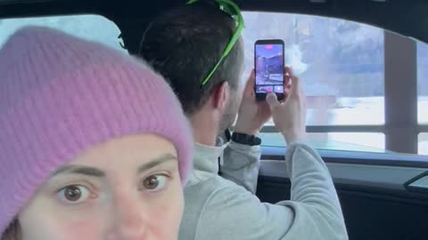 He Finally Let Her Drive...