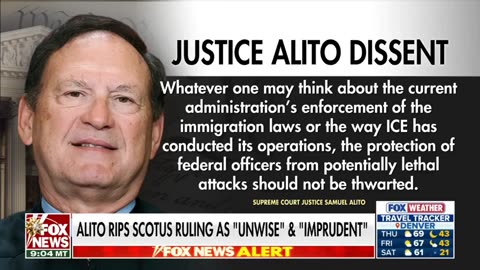 SCOTUS Justice Sam Alito EVISCERATED the other justices for ruling against President Trump