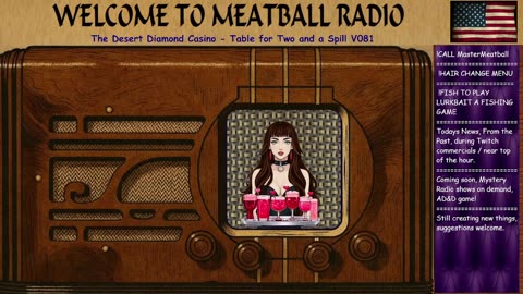 Meatball Radio from the Noir Bar