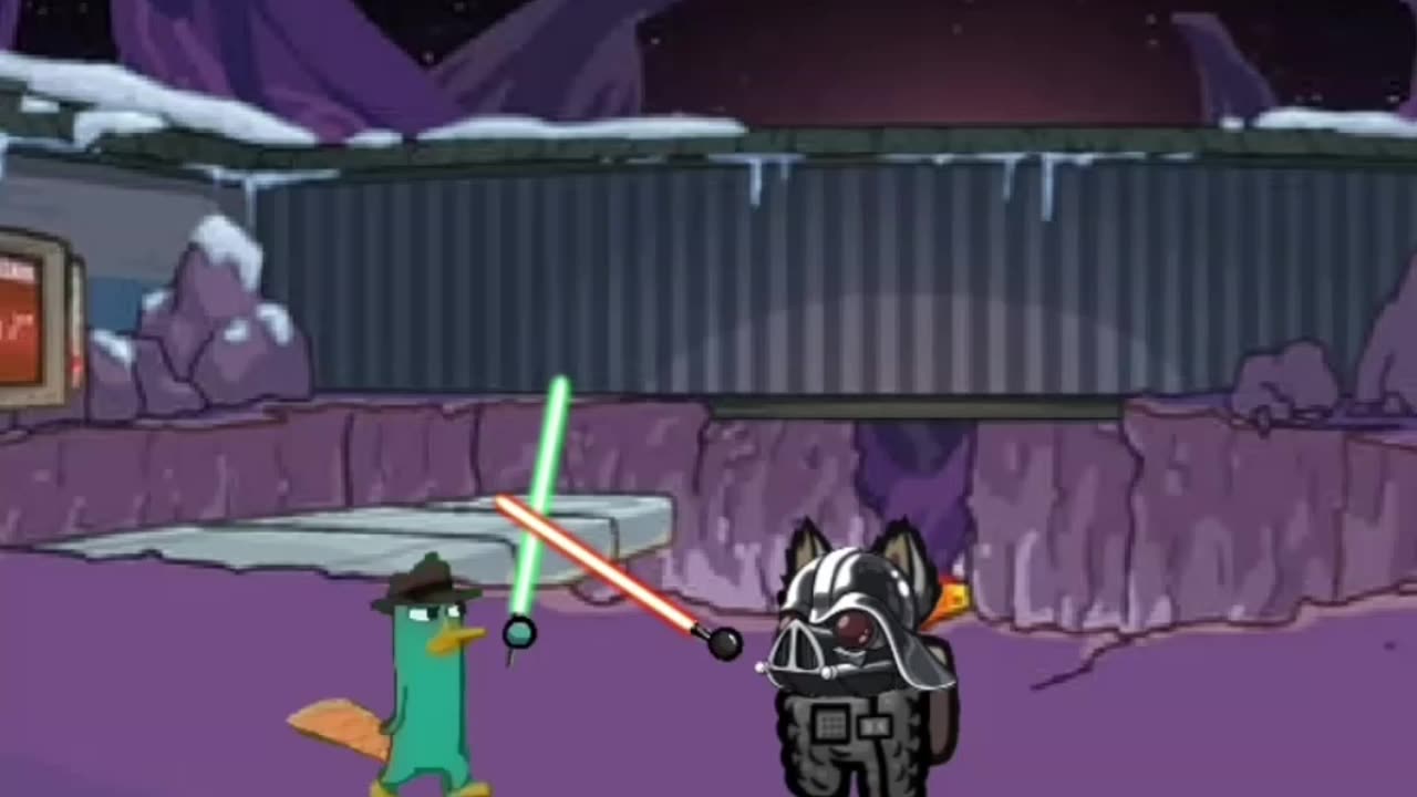 Lord Vexst Among Us vs Perry The Platypus