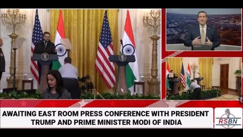 LIVE: President Trump Holds a Press Conference with Indian Prime Minister Modi