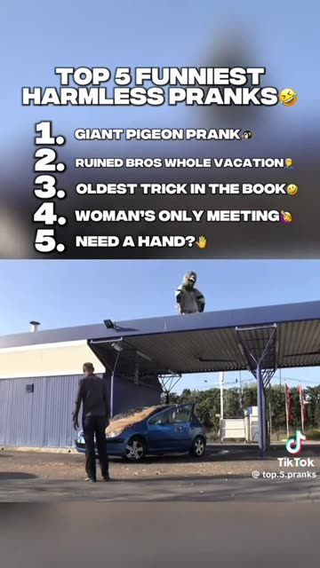 top 5 funniest harmless pranks