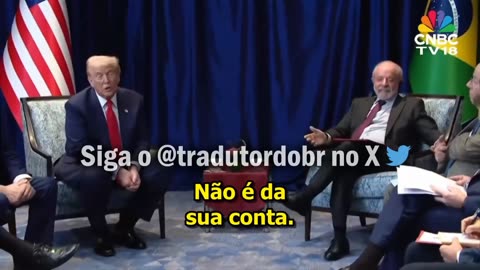 TRUMP dá chegar pra lá na Globolixo: "isso não é da sua conta" 😜