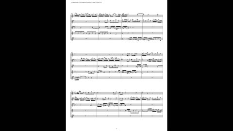 J.S. Bach - Well-Tempered Clavier: Part 1 - Fugue 17 (Saxophone Quintet)