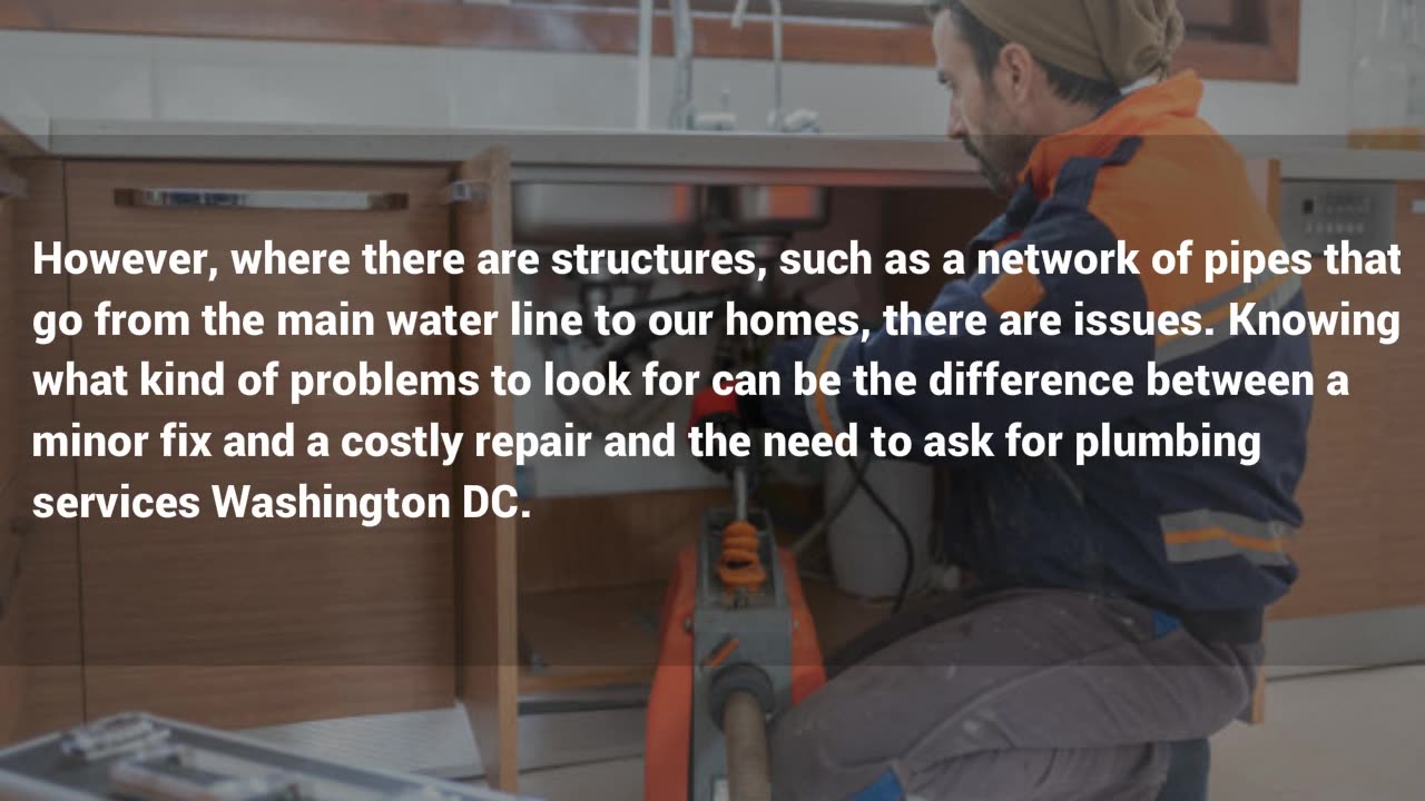 You Need Plumbing Services Washington DC