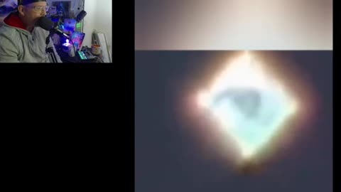 Awesome Footage of Eye Staring Out From UFO