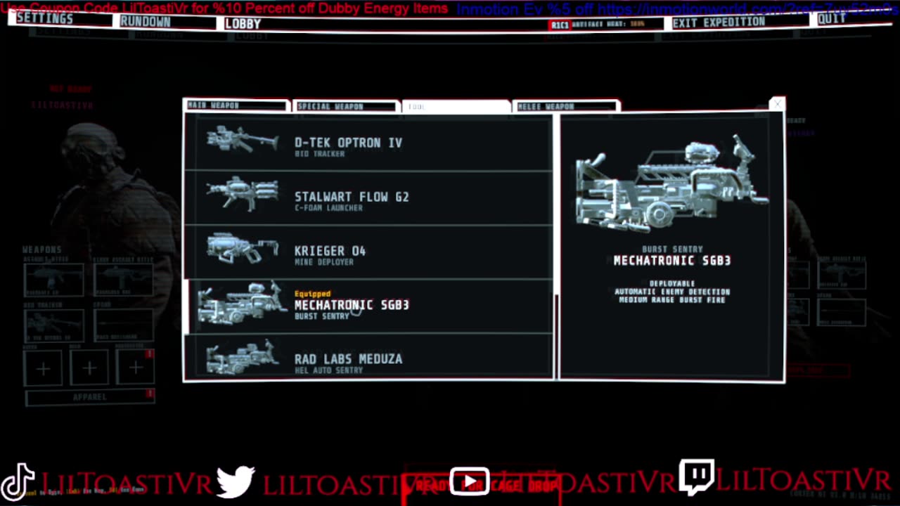 🔦 GTFO: No Room for Mistakes Survive with LilToastiVr! #Horror #LilToastiVr #Survival #TTV #Follow