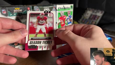 Ripping Through FIVE Different Packs of FOOTBALL CARDS