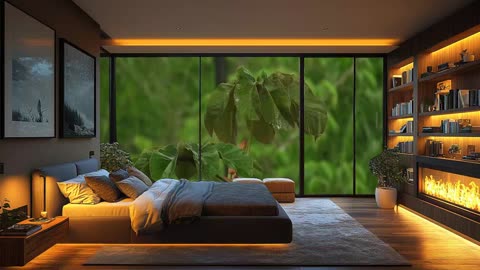Rain Sounds for Sleeping Heavy Rain and Thunderstorm Sounds for Sleeping