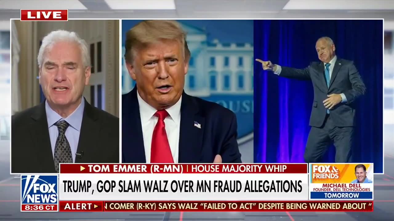 ✅ Rep Tom Emmer Goes Off: Gov Tim Walz is a pathetic incompetent liar