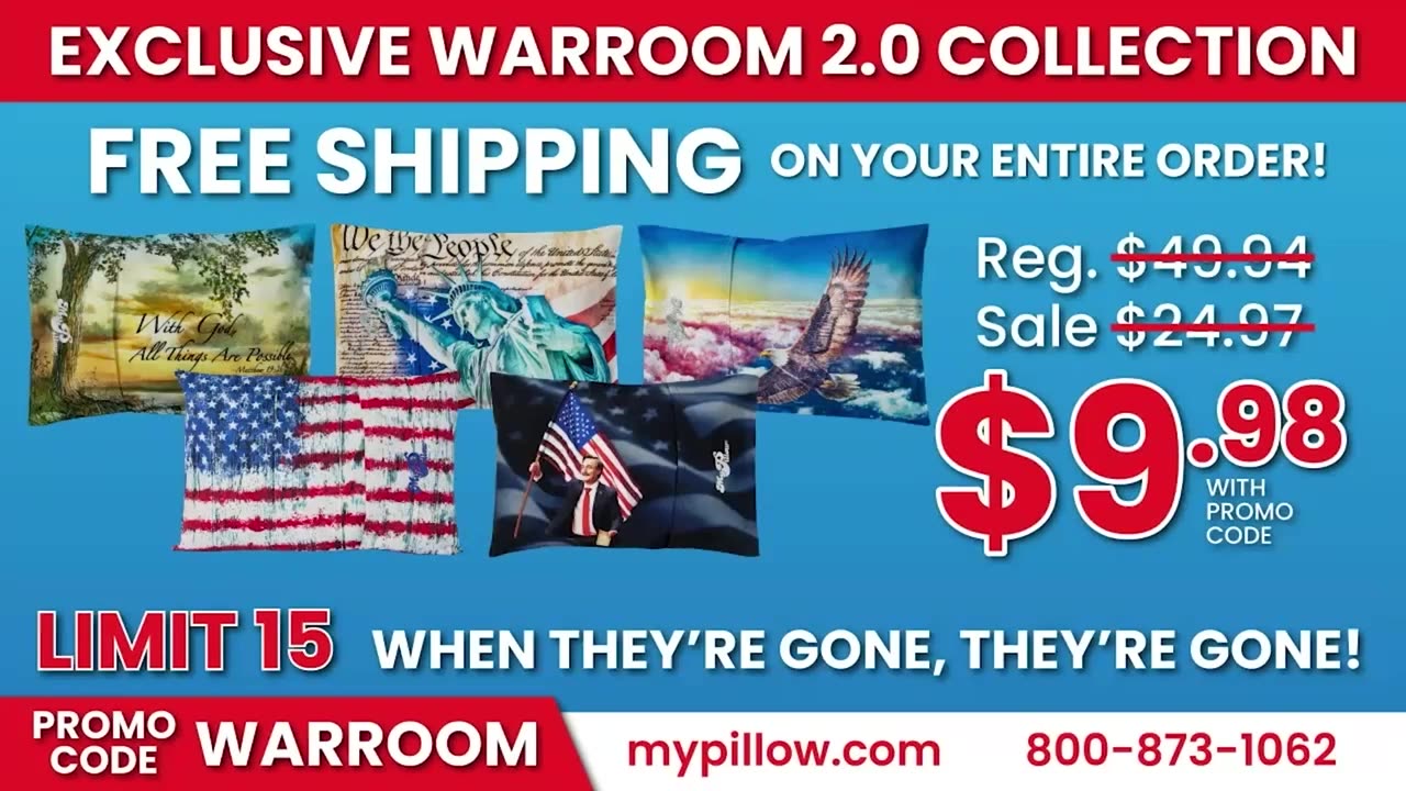 Mike Lindell Show Cases MyPillow 2.0 Exclusive For WarRoom Posse