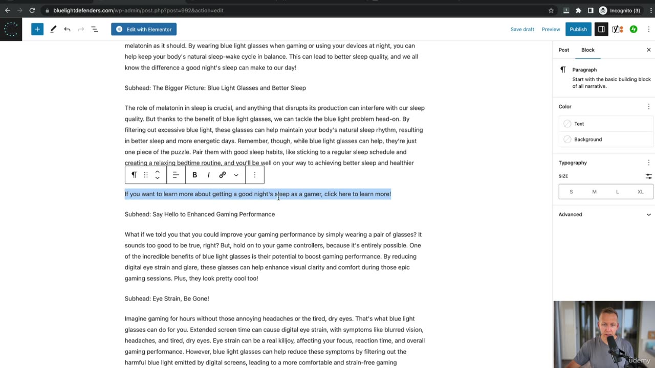 10 on page seo