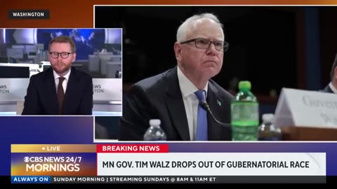 Tim Walz Suspends Re-Election Campaign Amid Controversy
