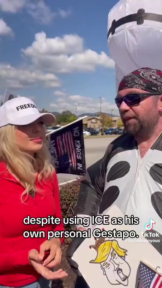 No Kings protesters end interview when asked about legal vs illegal immigrants