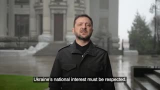 Zelensky's Address To Ukrainians Over US-proposed 28-point Peace Plan To End War With Russia