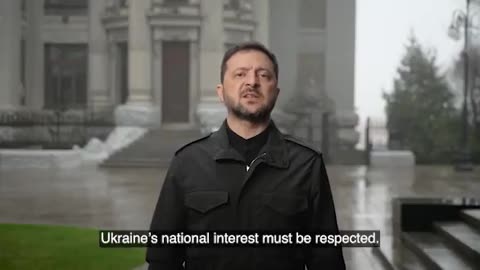 Zelensky's Address To Ukrainians Over US-proposed 28-point Peace Plan To End War With Russia