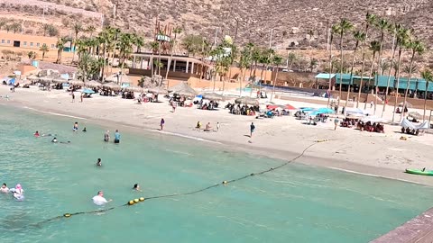 Coromuel Beach in La Paz Mexico