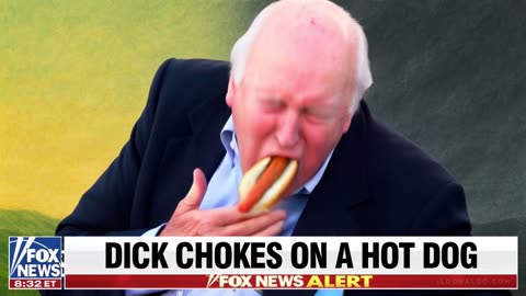 Come on, you guys... he did NOT choke on a friggin hotdog!🤣🤣🤣