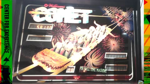 COMET PINBALL TIME MACHINE! NOW STREAMING LIVE!