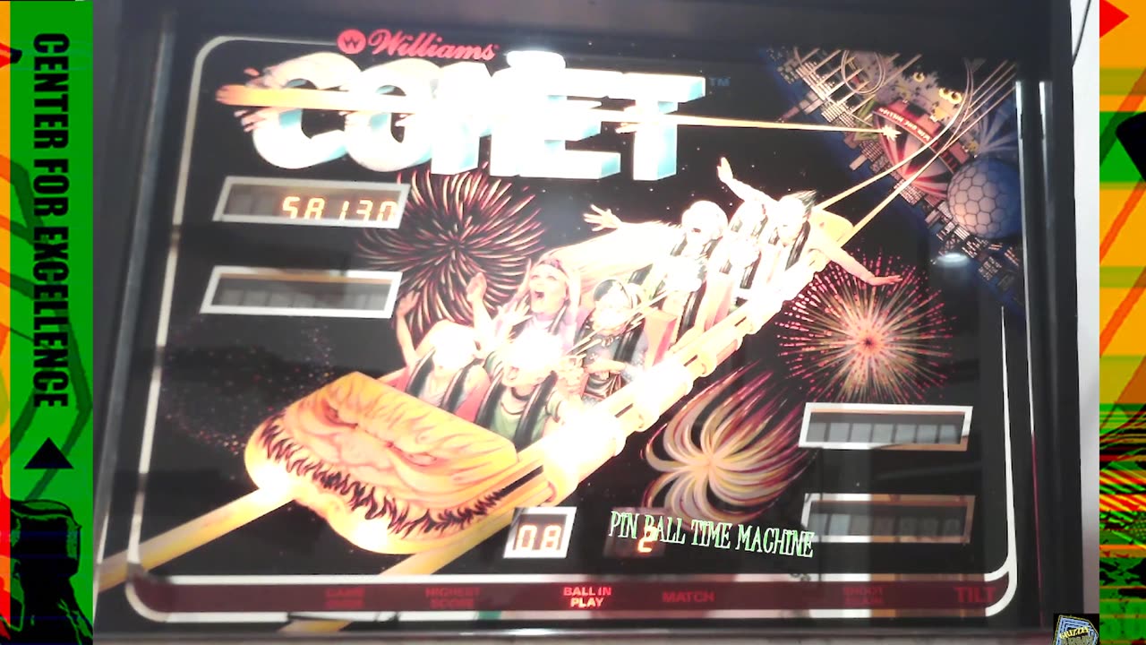 COMET PINBALL TIME MACHINE! NOW STREAMING LIVE!