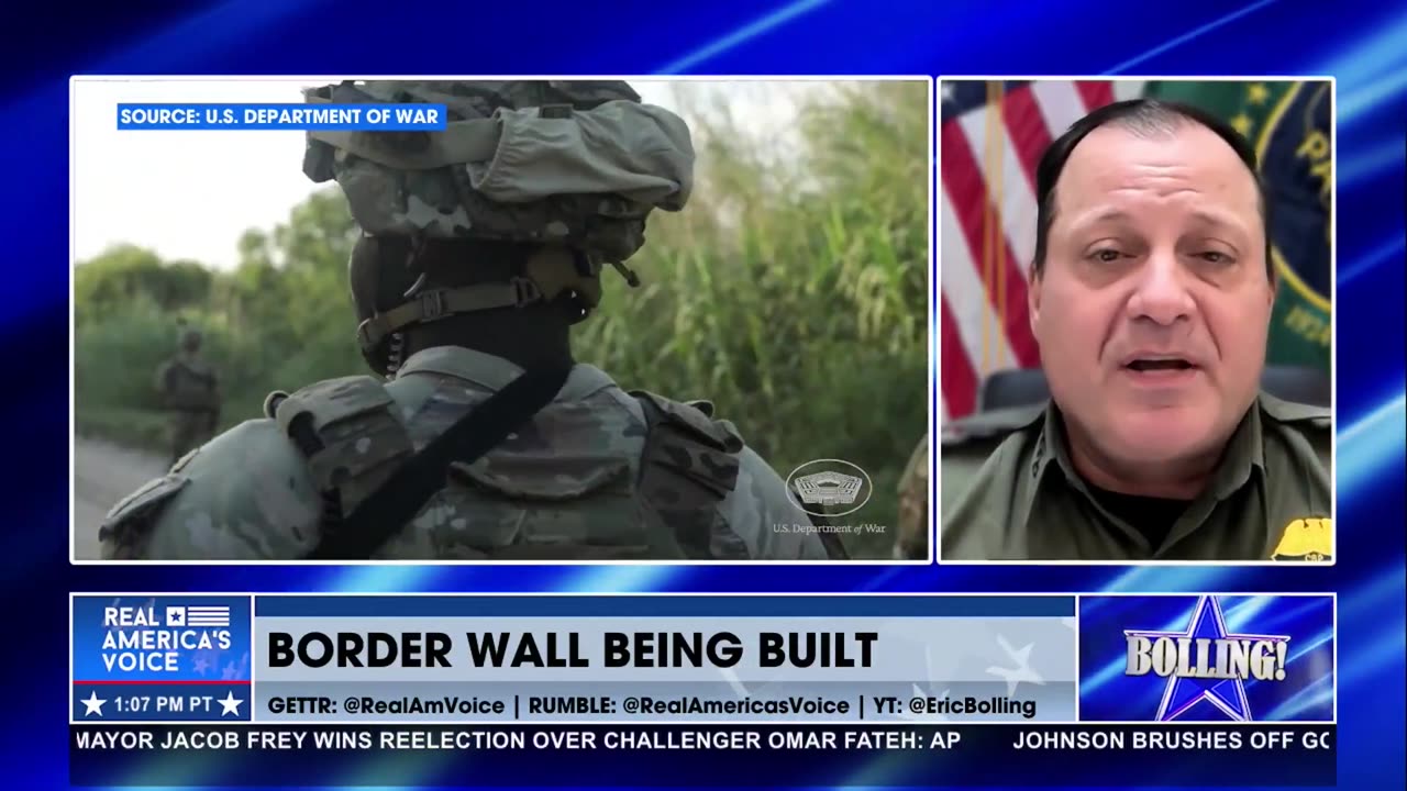 THE BORDER “WALL WORKS”