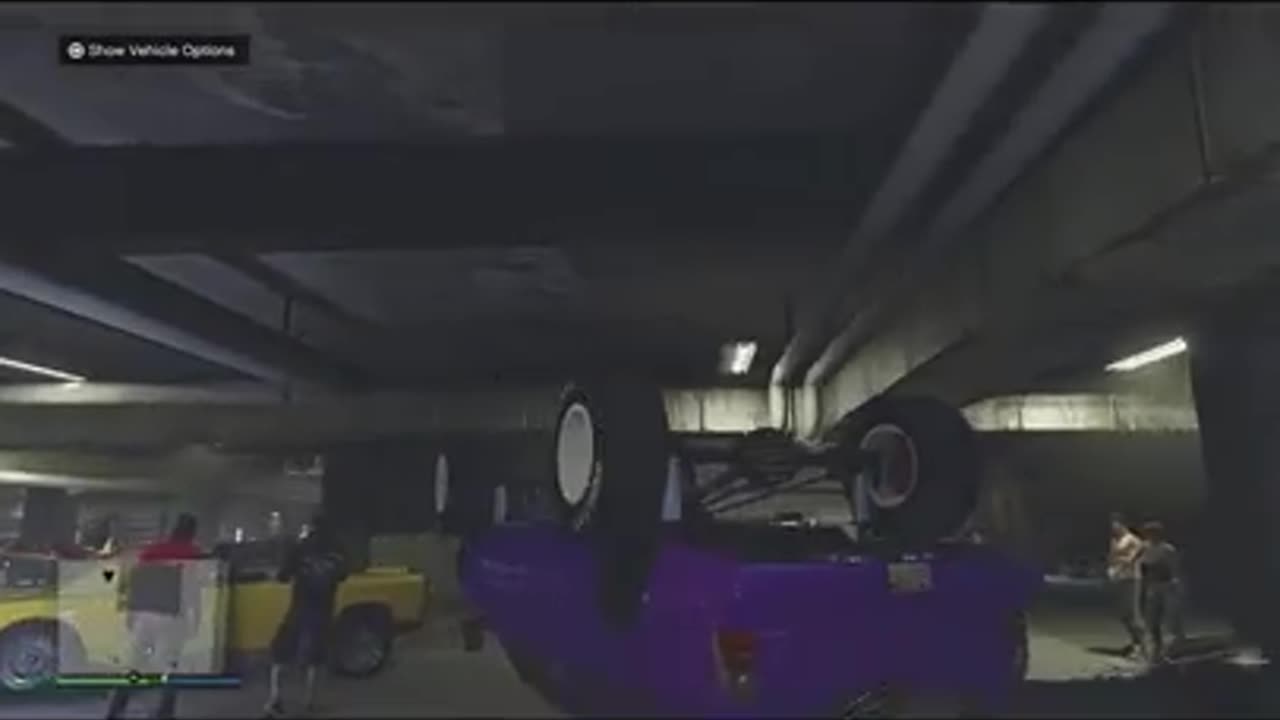 A normal moment in the LS Car Meet.