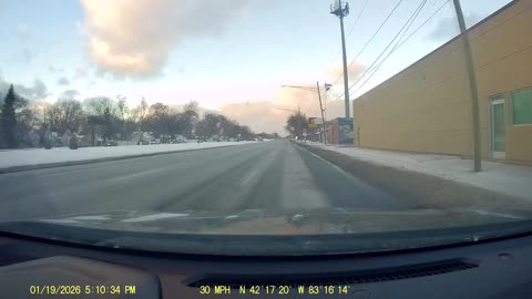 Roundtrip Drive From Levagood Area To TLC Pharmacy, Telegraph Rd, Dearborn, Michigan, 1/19/26